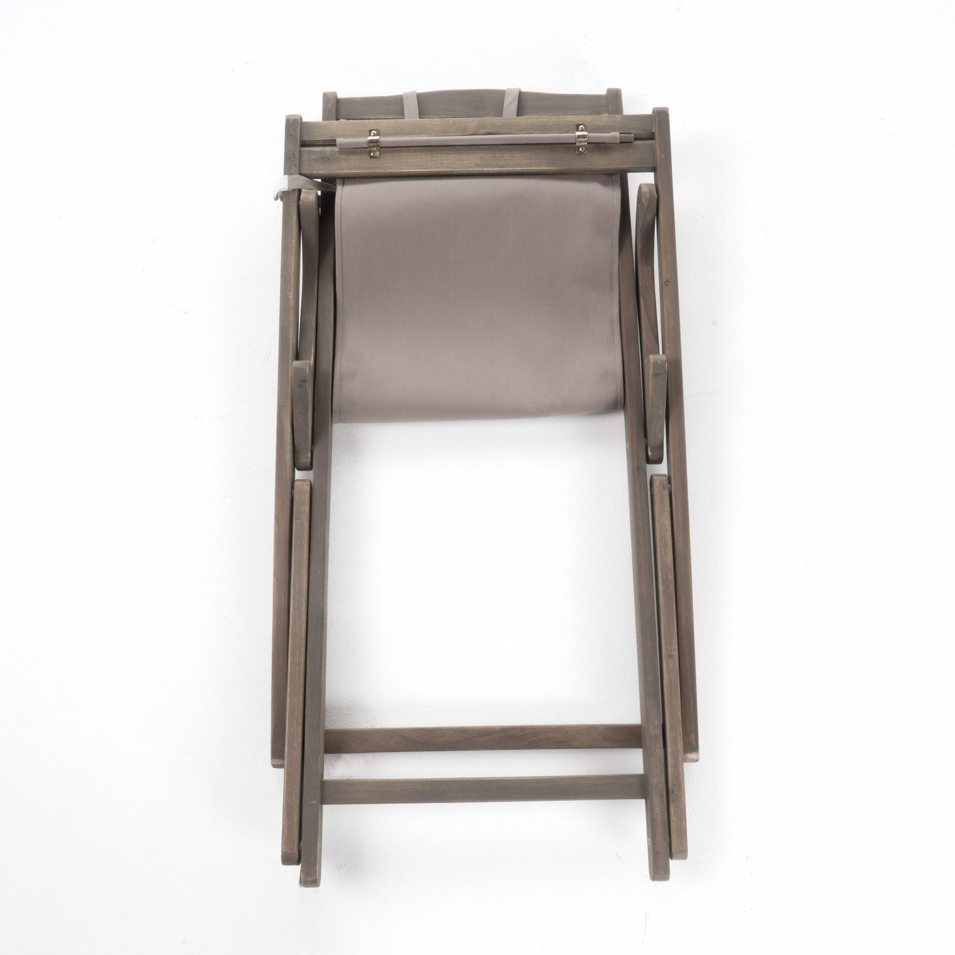Grey Outdoor Sling Chairs for Poolside and Garden Lounging