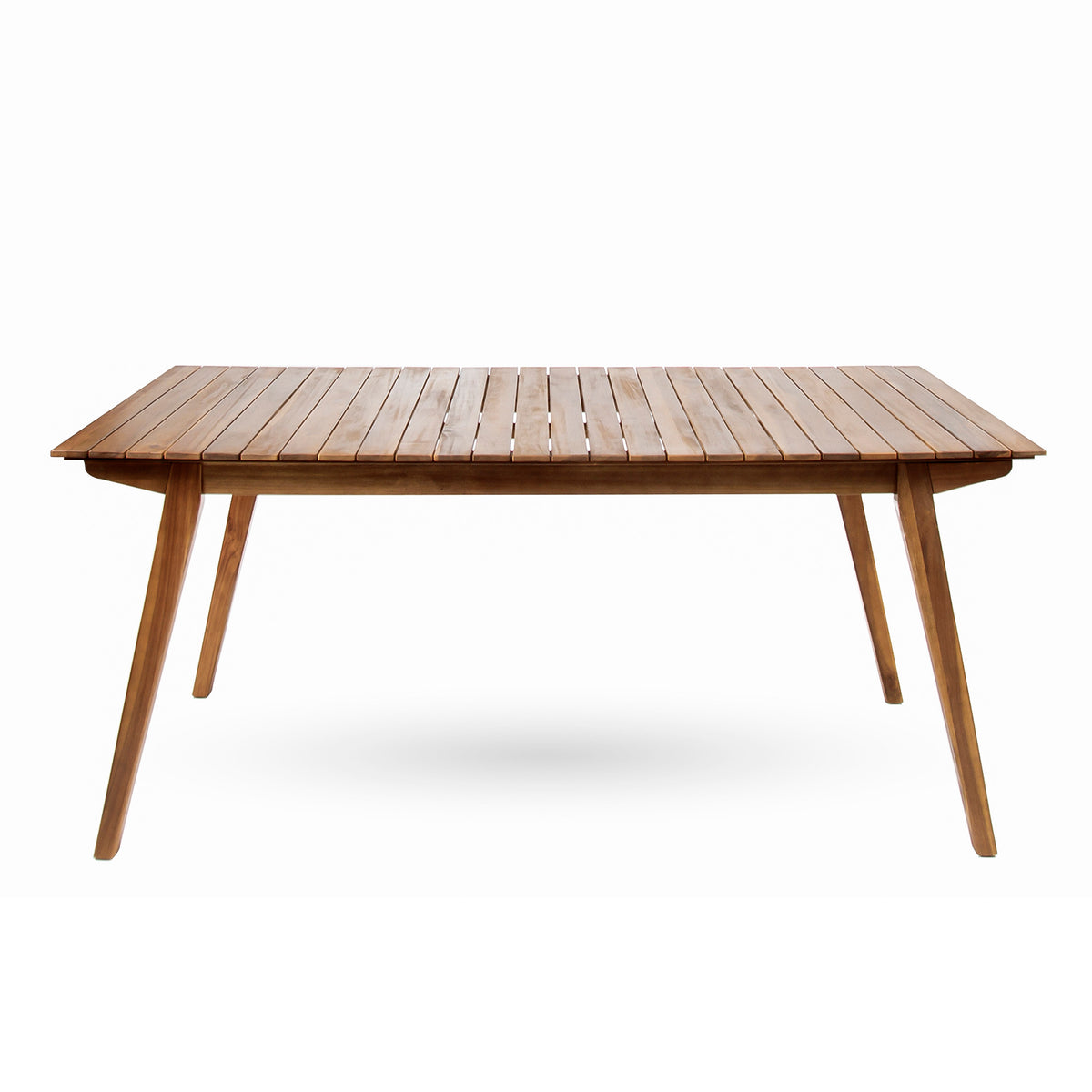 Teak Acacia Wood Outdoor Dining Table 69"