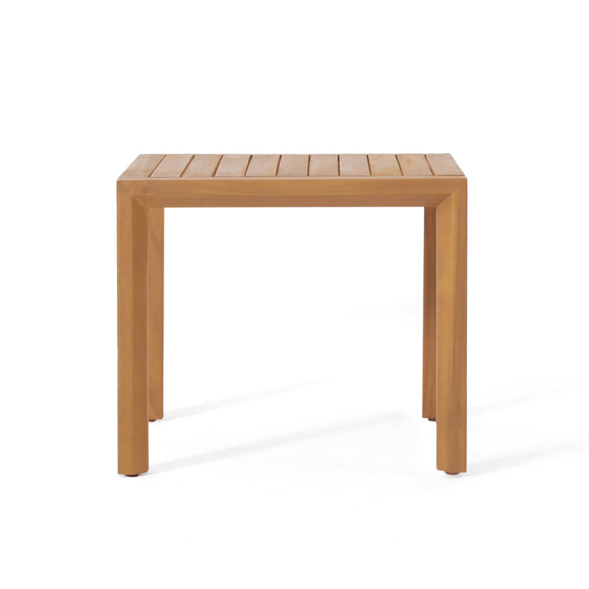 Teak Acacia Wood Patio Chat Set for Poolside Relaxation