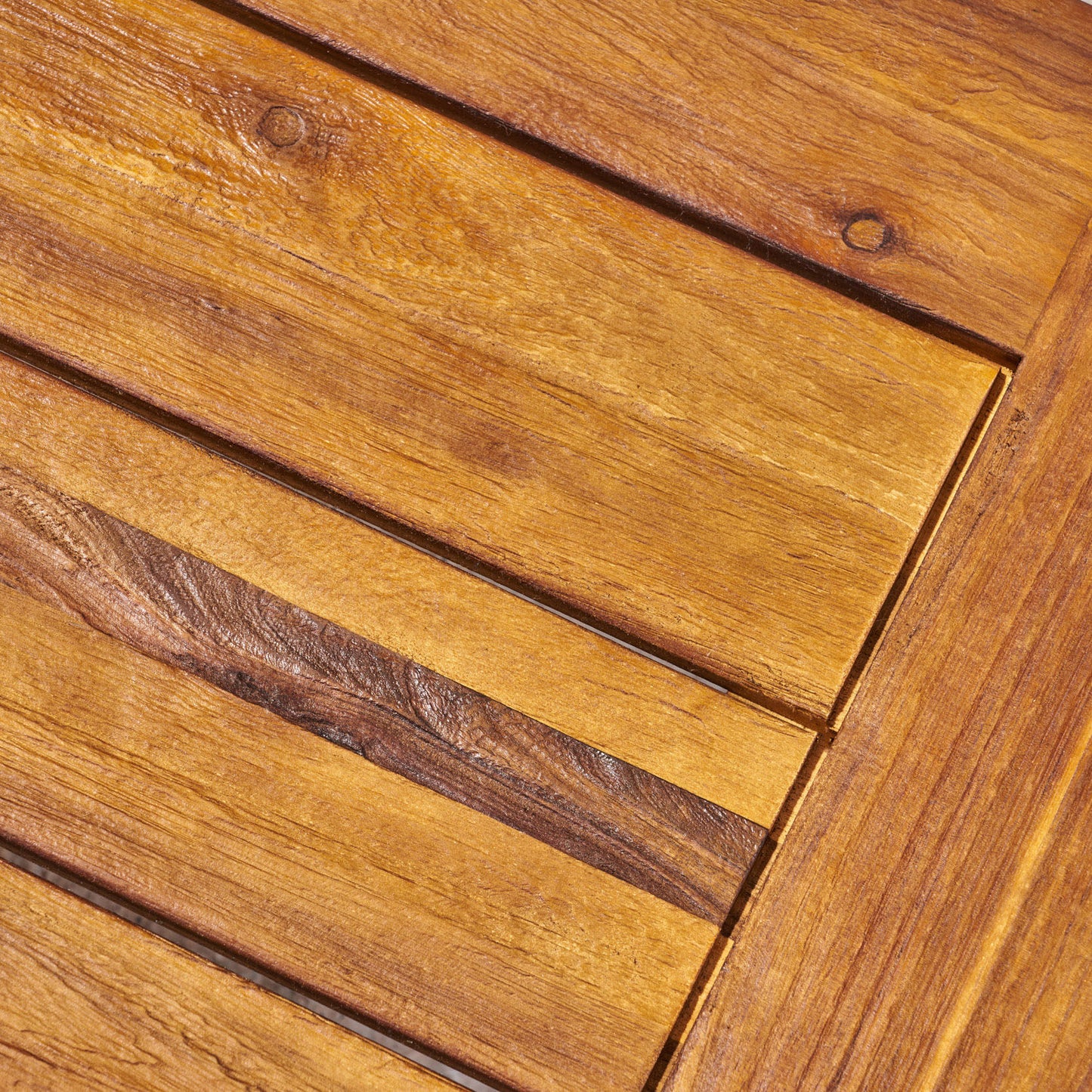 Natural Acacia Wood Coffee Table - Outdoor Patio Table