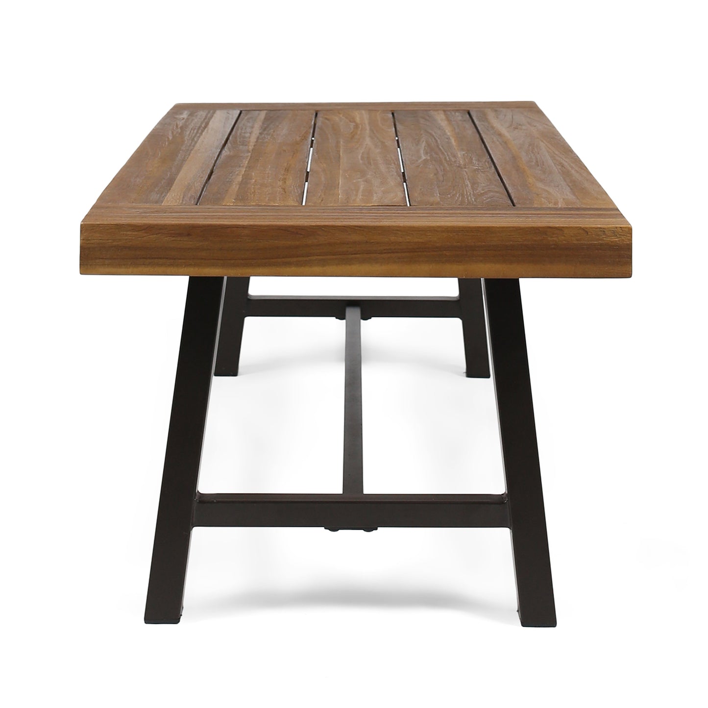 Natural Acacia Wood Coffee Table - Outdoor Patio Table