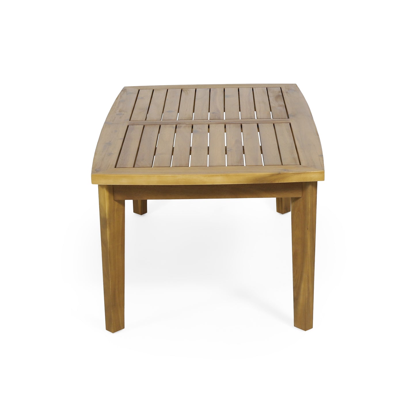 Outdoor Acacia Wood Coffee Table - Brown, 43.25" W