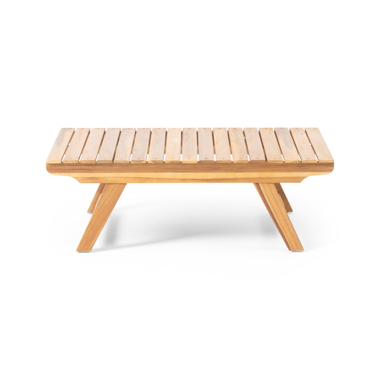 Teak Acacia Wood Coffee Table - Outdoor Patio Set