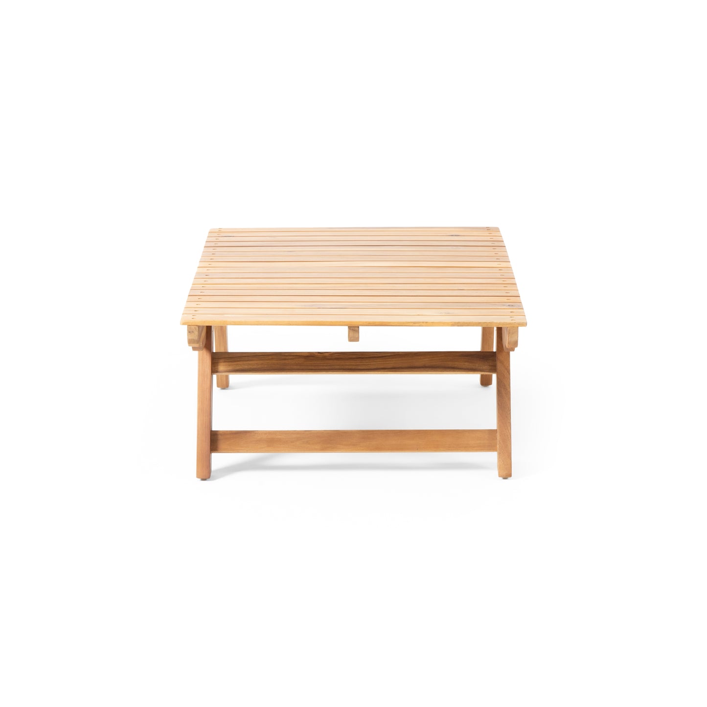 Teak Acacia Wood Coffee Table - Outdoor Patio Set