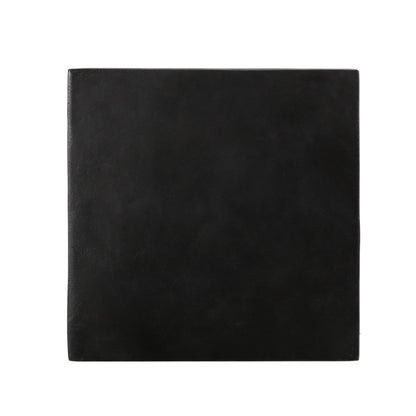 Black Magnesium Oxide Side Table for Garden Patio Use