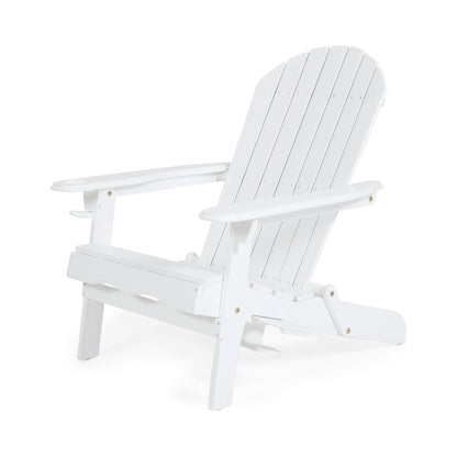White Adirondack Chair Outdoor Patio Furniture