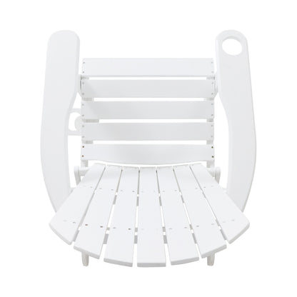 White Adirondack Chair Outdoor Patio Furniture