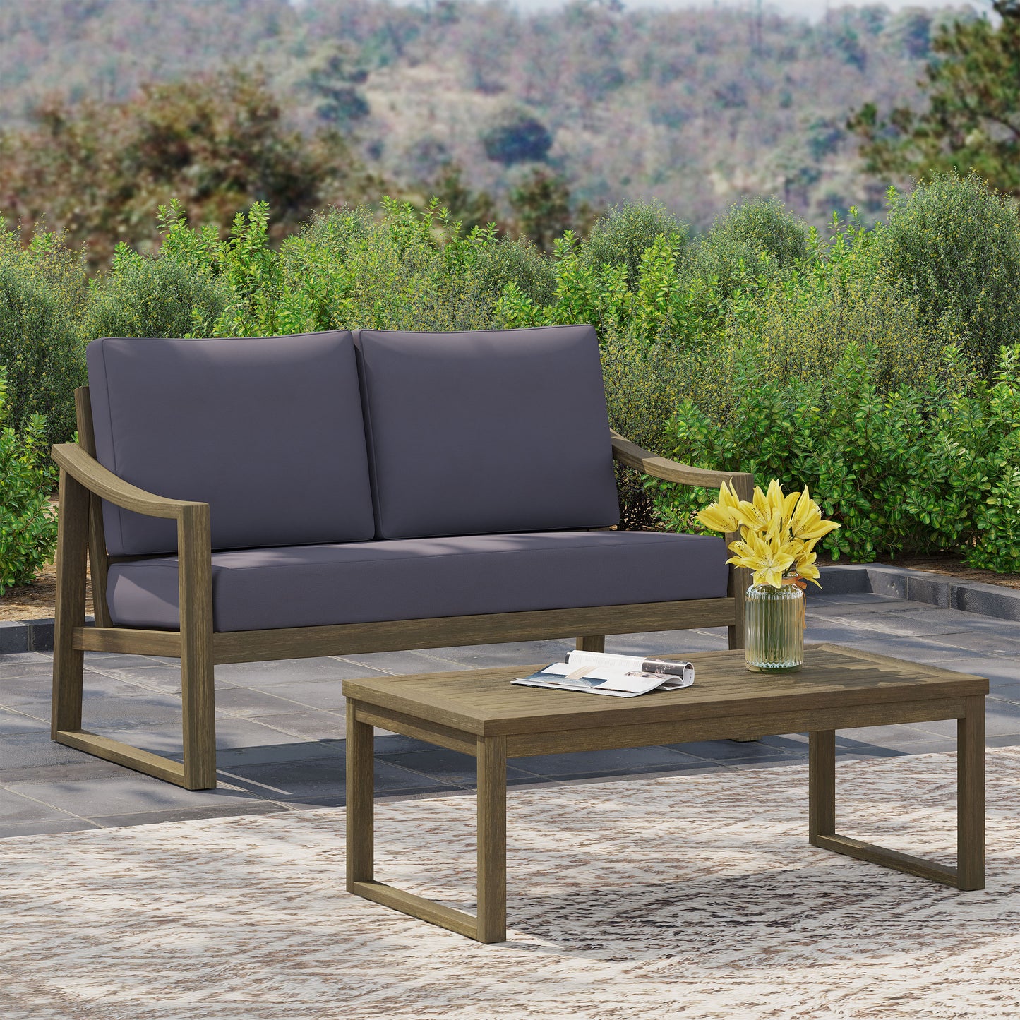 SAMWELL COFFEE TABLE&LOVESEAT