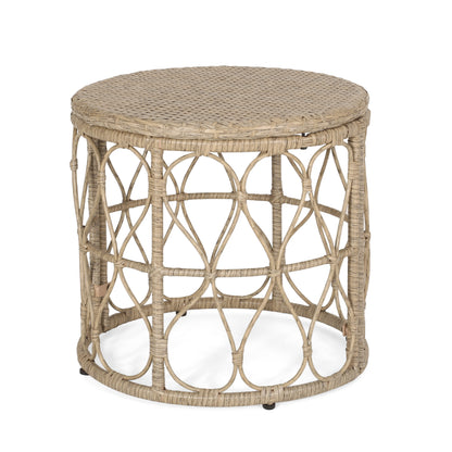 Brown 3-Piece Rattan Bistro Set - Patio Furniture for Outdoor