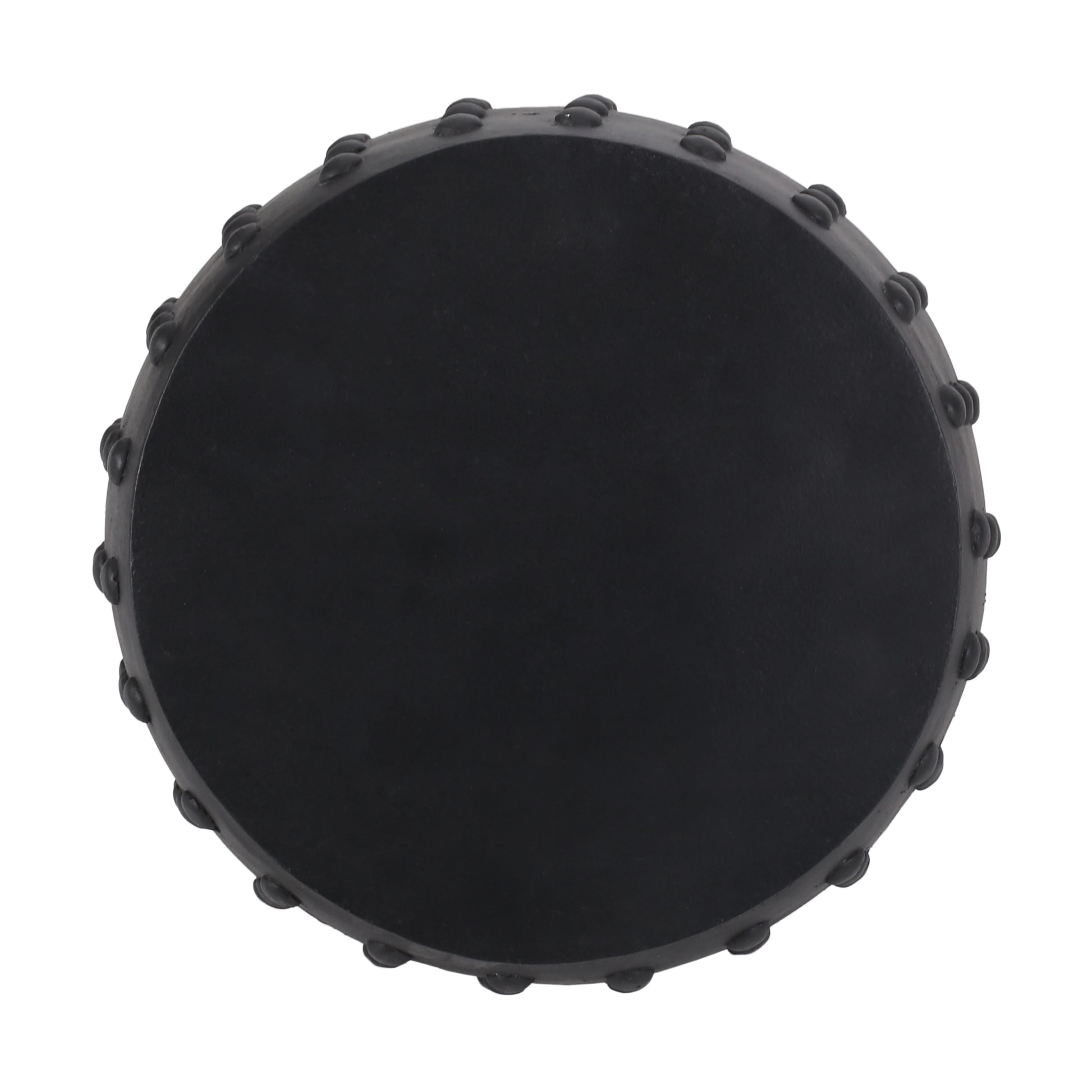Matte Black Magnesium Oxide Outdoor Side Table for Garden