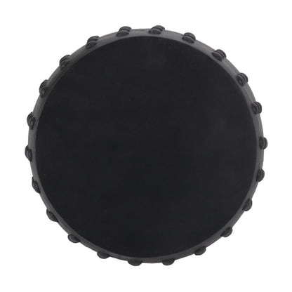 Matte Black Magnesium Oxide Outdoor Side Table for Garden