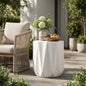 Outdoor LightWeight Concrete Side Table