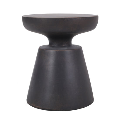 Copper Magnesium Oxide Outdoor Table - 17.75" Side Table