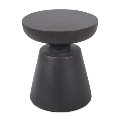 Copper Magnesium Oxide Outdoor Table - 17.75" Side Table
