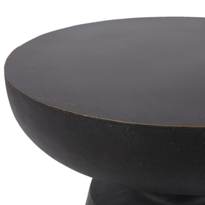Copper Magnesium Oxide Outdoor Table - 17.75" Side Table