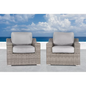 Fully Assembled Patio Chair with Cushions 2