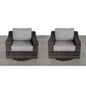 LSI Outdoor Swivel Patio Chair with Cushions – Fully Assembled & Comfortable Seating