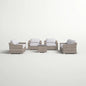 All-Weather Wicker 8-Piece Patio Sectional Set – Pre-Assembled with Cushions