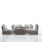 Fully Assembled 4-Person Outdoor Seating Set with Cushions