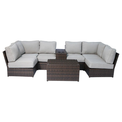 Fully Assembled 4-Person Outdoor Seating Group with Cushions