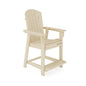 Adirondack Style Counter Chair – Stylish HDPE Poly Lumber for Dining, Patio, and Garden Comfort
