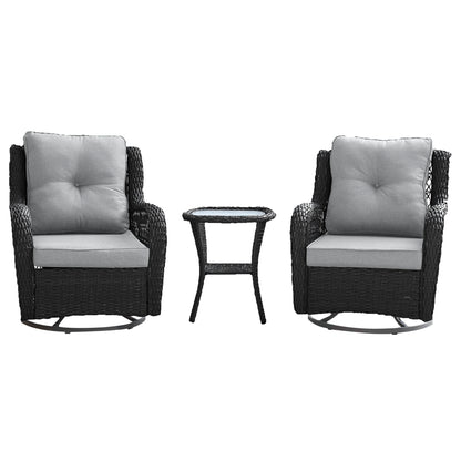 3-Piece Conversation Set in Gray