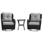 3-Piece Conversation Set in Gray