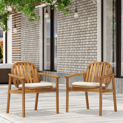 Meja Dining Chair With Cushion, Set of 2