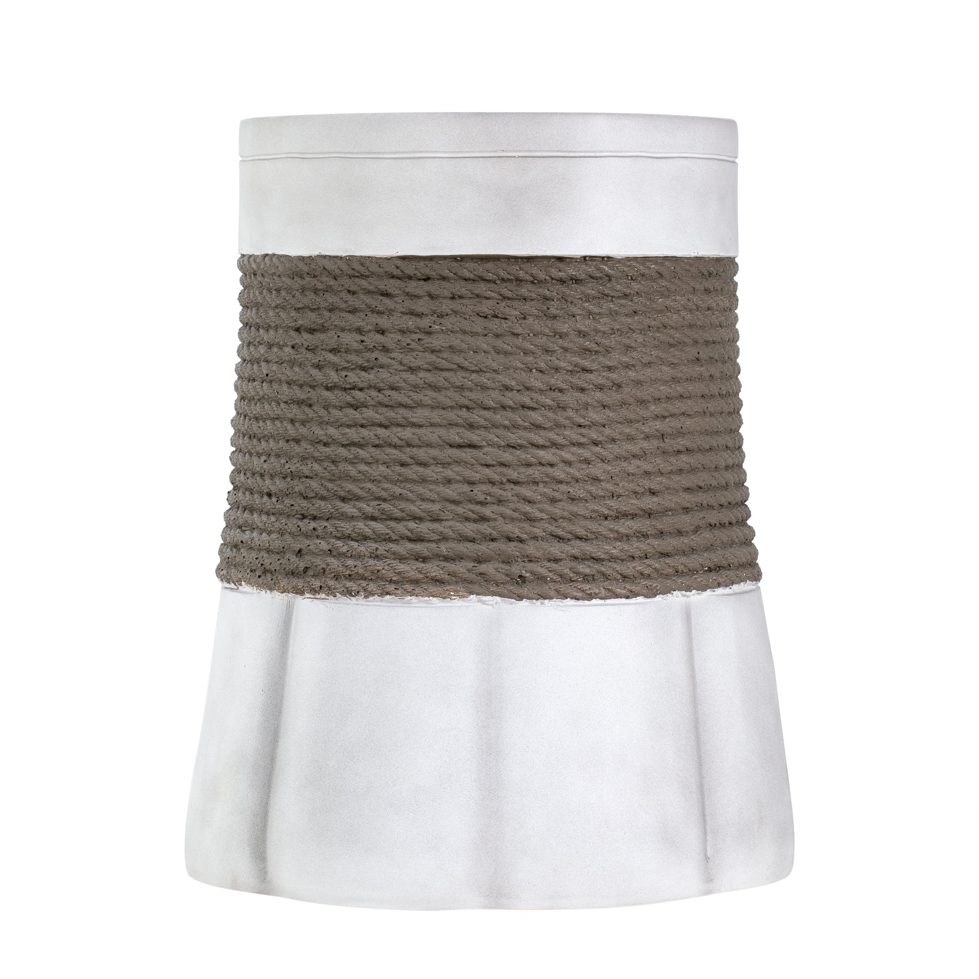 Brown & Gray Outdoor Side Table - Magnesium Oxide Table