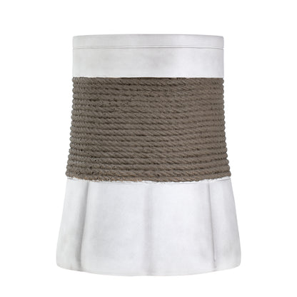 Brown & Gray Outdoor Side Table - Magnesium Oxide Table