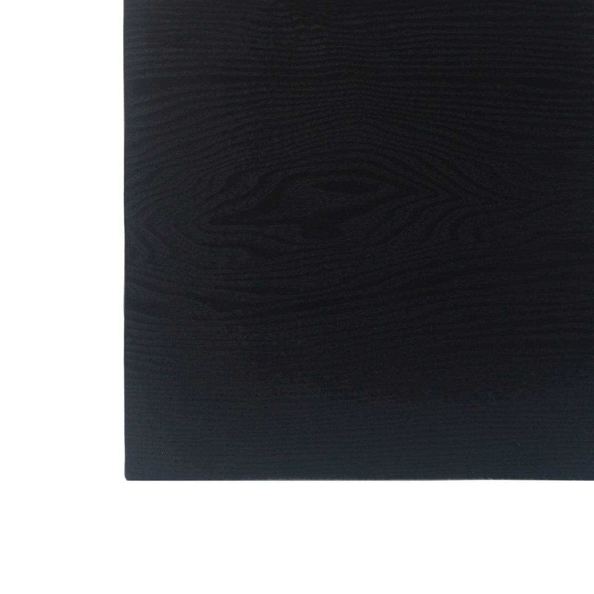 Black Concrete Side Table - Modern Accent Table