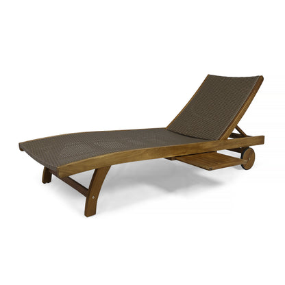 BANZAI CHAISE LOUNGE WITH PULL-OUT TRAY [SET OF 2 PCS]