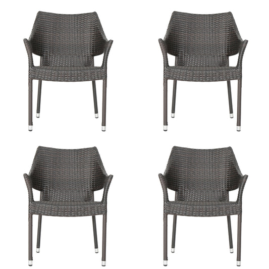 Outdoor Resin Chair, 52637.00MBRN KD MP4