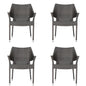 Outdoor Resin Chair, 52637.00MBRN KD MP4