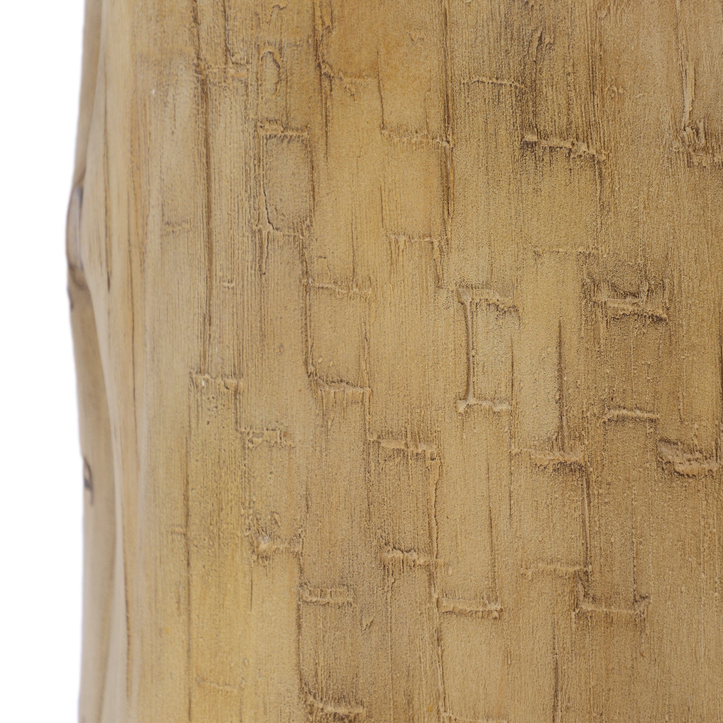 Light Brown Magnesium Oxide Outdoor Side Table for Garden Decor