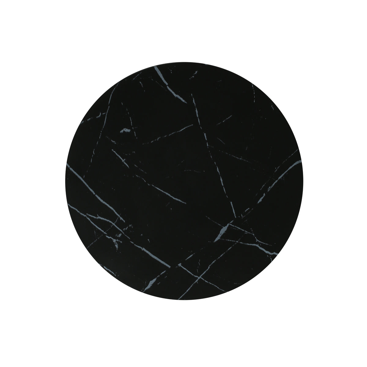 Black Concrete Side Table - Outdoor Patio Table