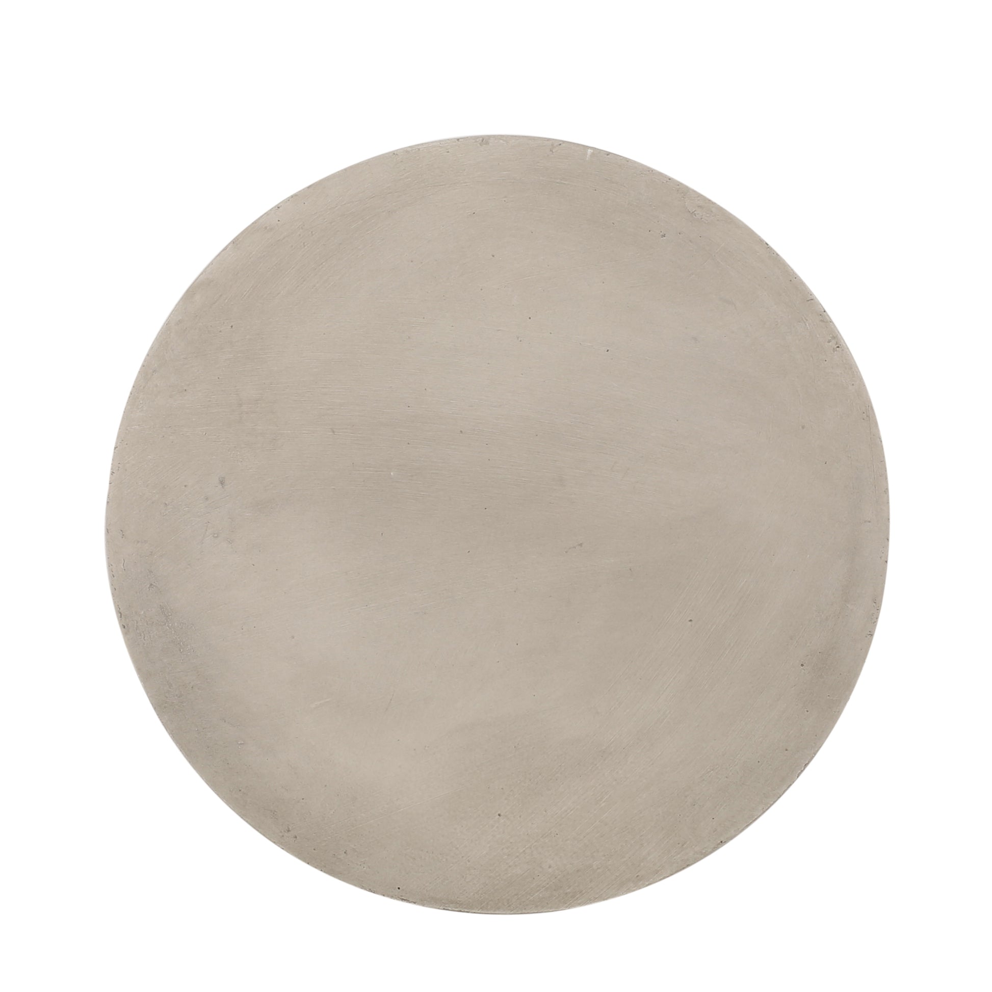 Lightweight Concrete Outdoor Side Table for Garden Patio Decor