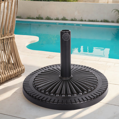 BLACK ROCK RESIN UMBRELLA BASE(60506.00)