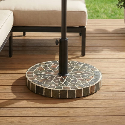 Enzo Tile Round Umbrella Base
