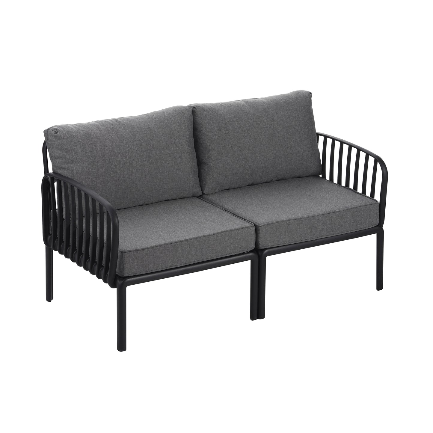 Modern Outdoor Patio Sofa Set with Cushions for Garden & Poolside