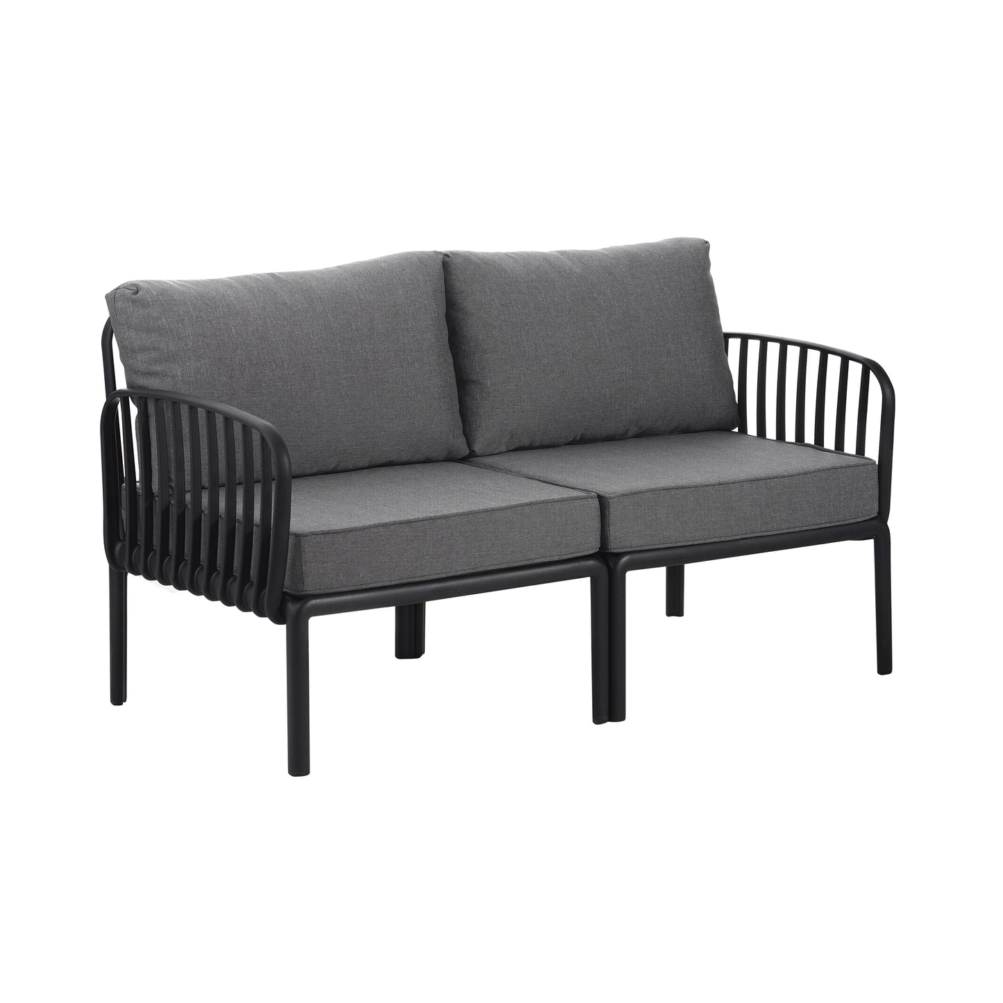 Modern Outdoor Patio Sofa Set with Cushions for Garden & Poolside