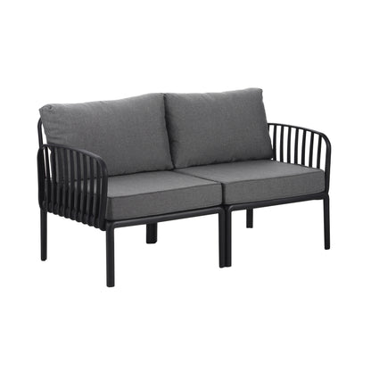 Modern Outdoor Patio Sofa Set with Cushions for Garden & Poolside