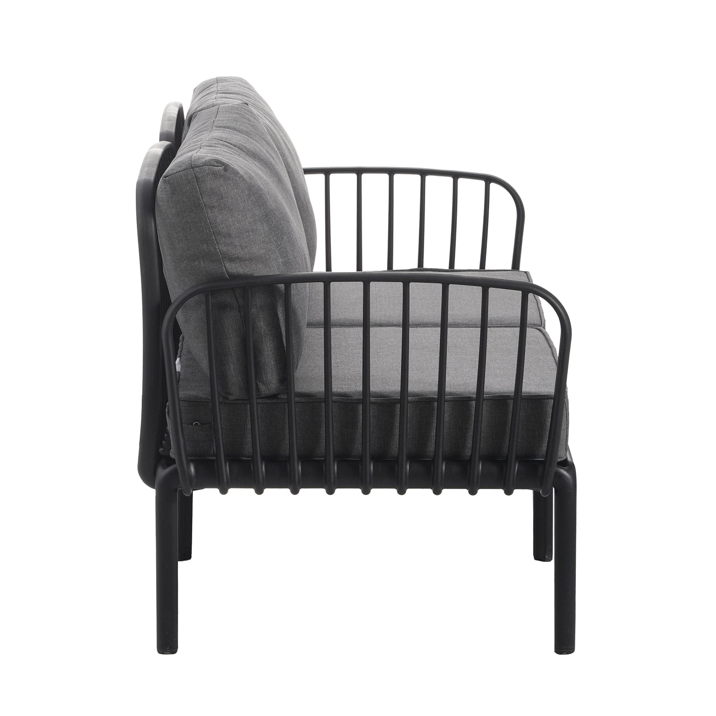 Modern Outdoor Patio Sofa Set with Cushions for Garden & Poolside