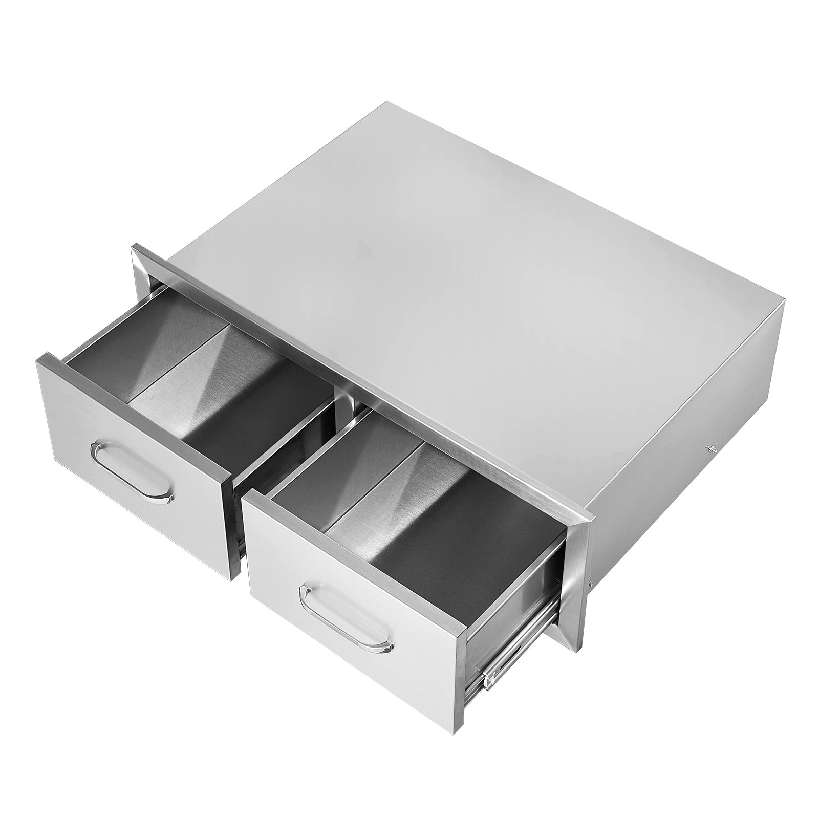 Stainless Steel BBQ Drawers - 29.5" Outdoor Kitchen Drawer