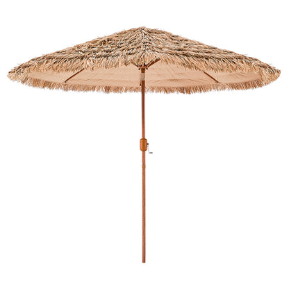 Tiki Umbrella Thatched Patio Umbrella 9 ft Poolside Patio Beach Umbrella