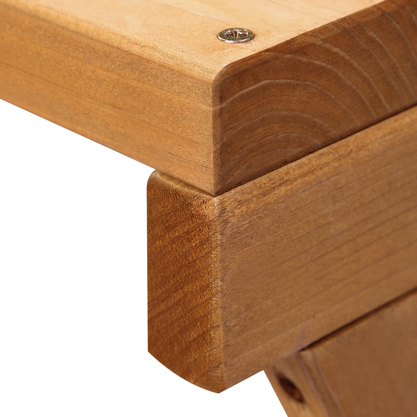 2-in-1 Wooden Picnic Table Bench Set Outdoor