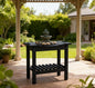 Storage Shelf Bench,Non-Slip Pads Bench for Indoor Outdoor,Waterproof Shower Stool with Handle