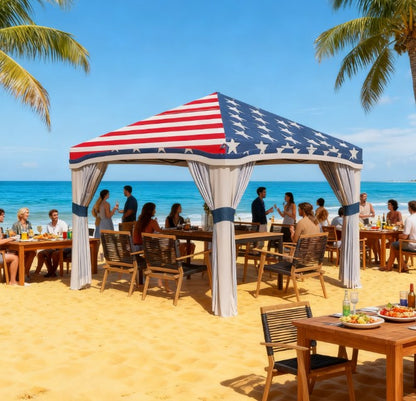 Height Adjustable Instant Tents,Pop Up Canopy Tent with Netting,with Wheeled Carry Bag and 4 Sand Bags for Outdoor