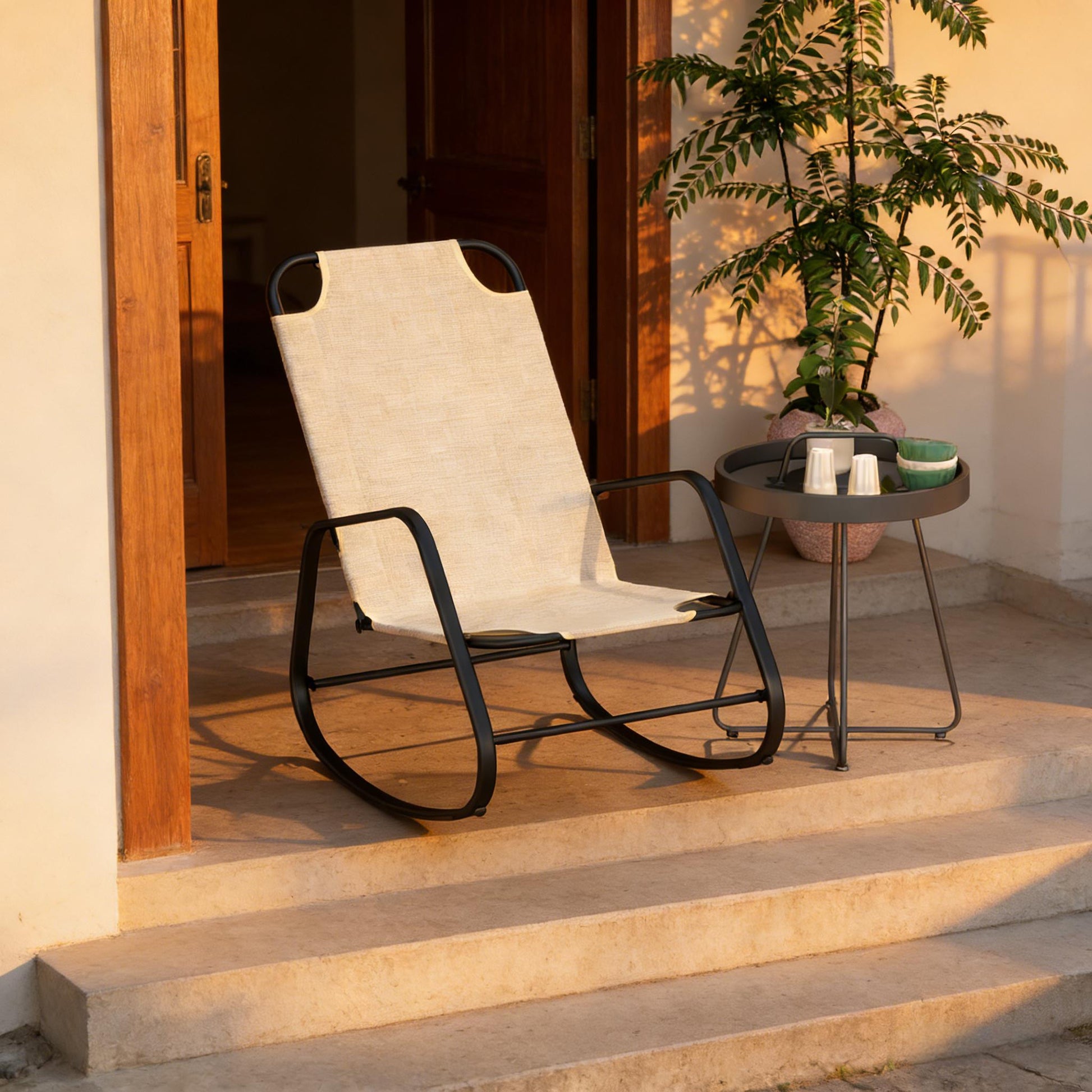 Relaxing Seat,Outdoor Rocking Chair