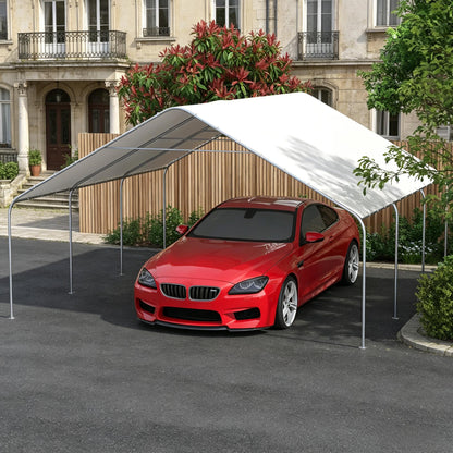 Tent ,Carport, Portable Garage and Patio Canopy Tent, Anti-UV Cover 19' x 19.5'
